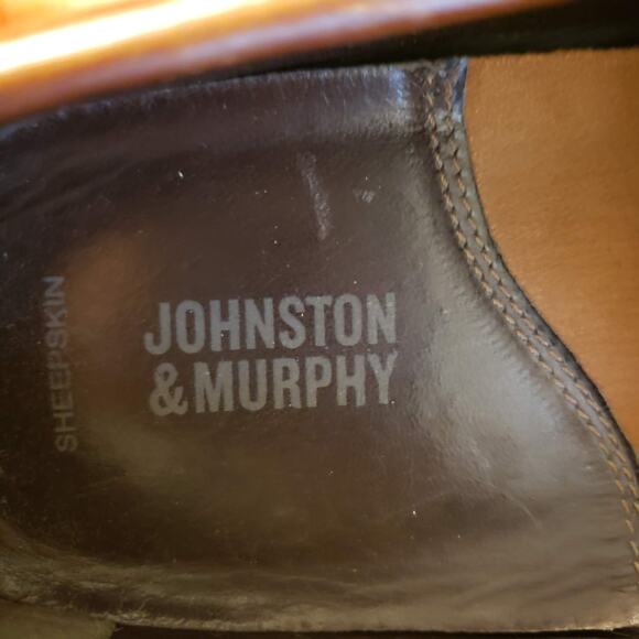 Johnston & Murphy Sheepskin Loafers - 9.5